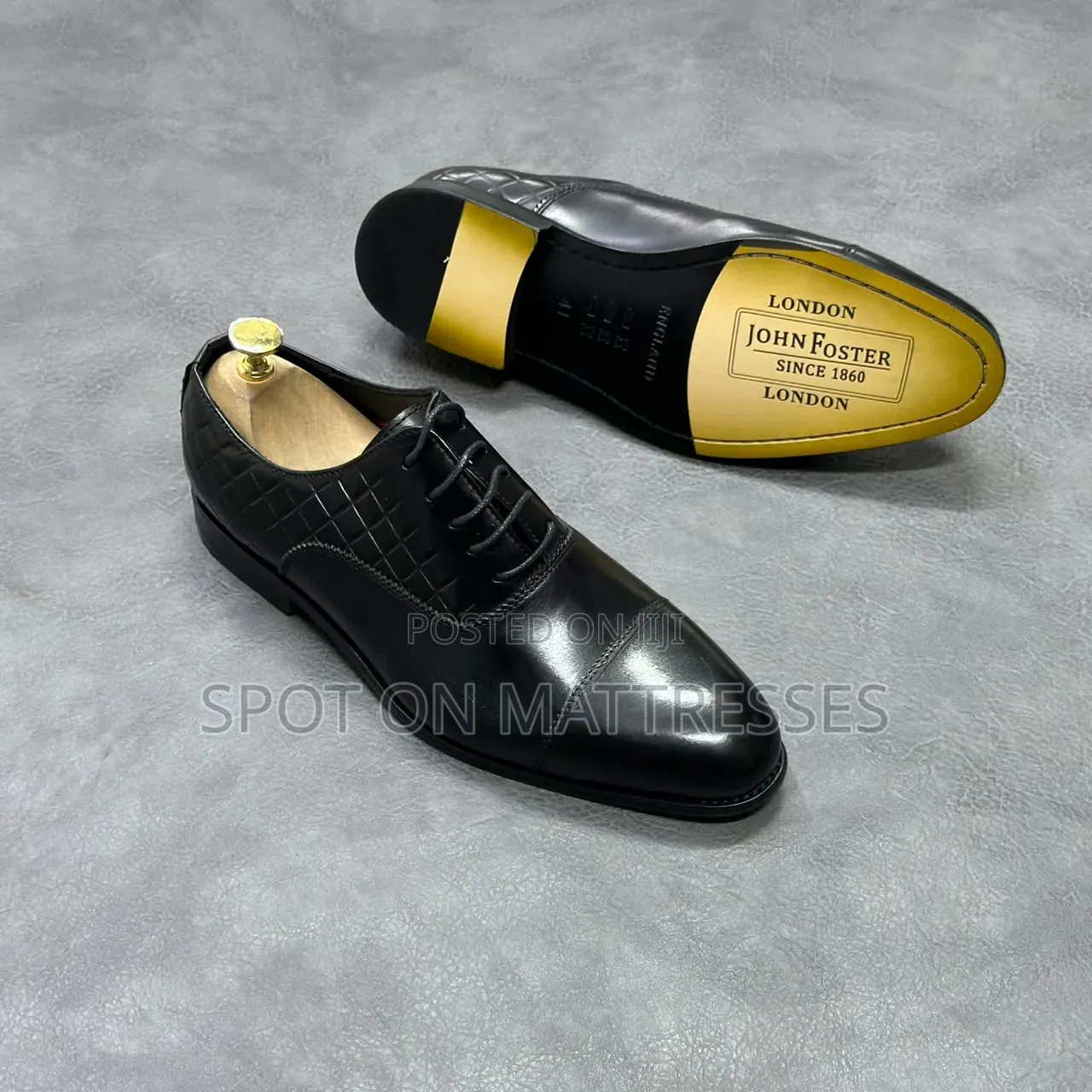 Classic John Foster Official Shoes for Men. Size 39-46. We Deliver!