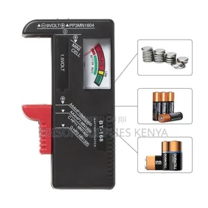 Universal Battery Tester, Portable Analog Battery Capacity Tester,