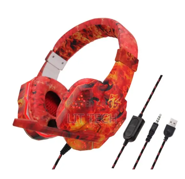 Camouflage 830pro Gaming Headphones