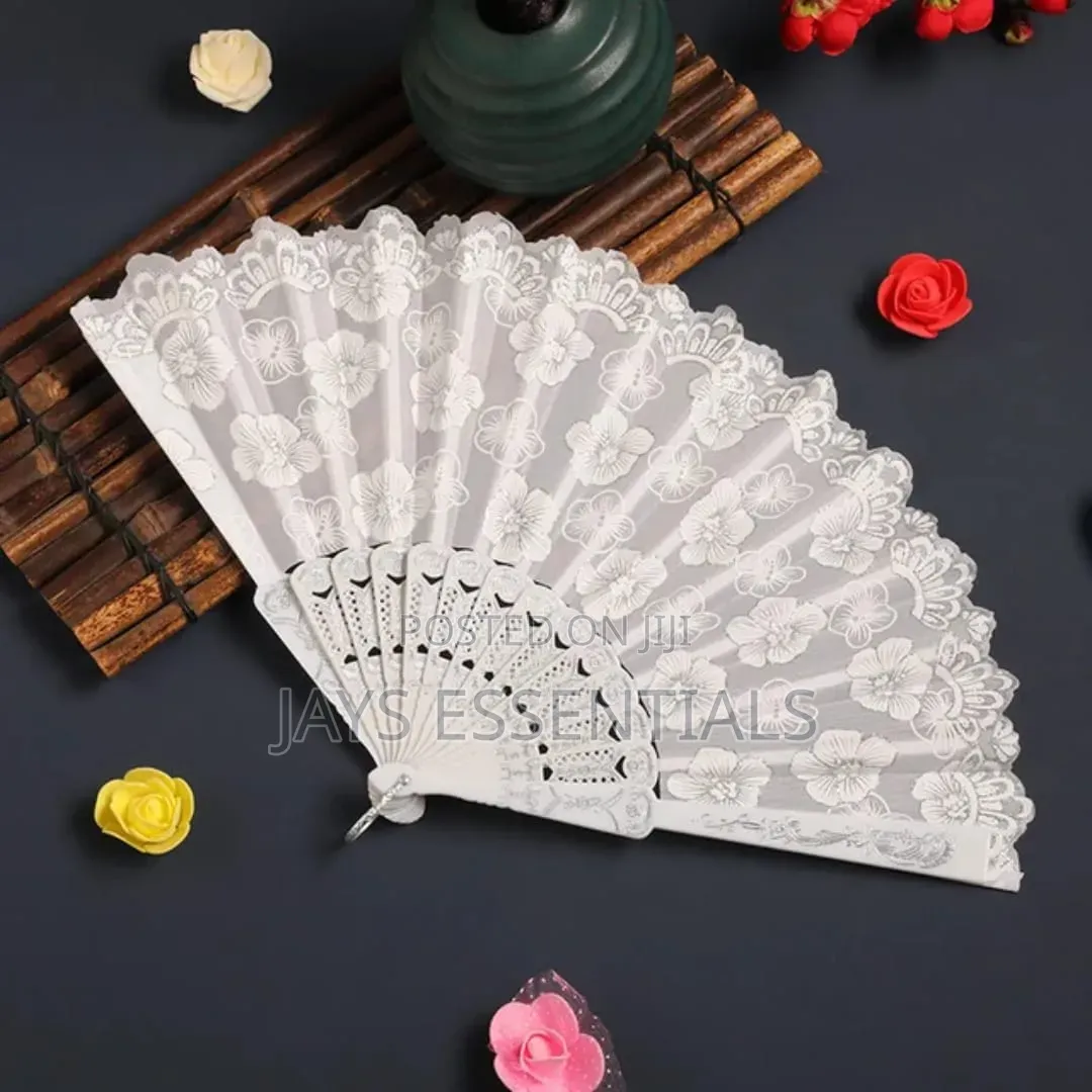 Lace Floral Hand Fans