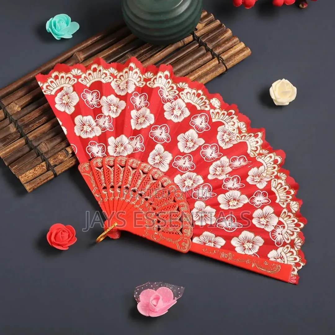 Lace Floral Hand Fans