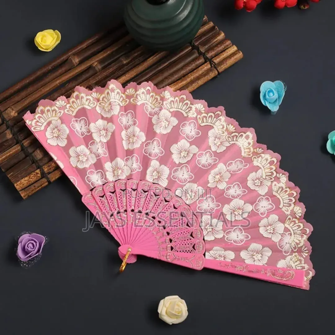 Lace Floral Hand Fans