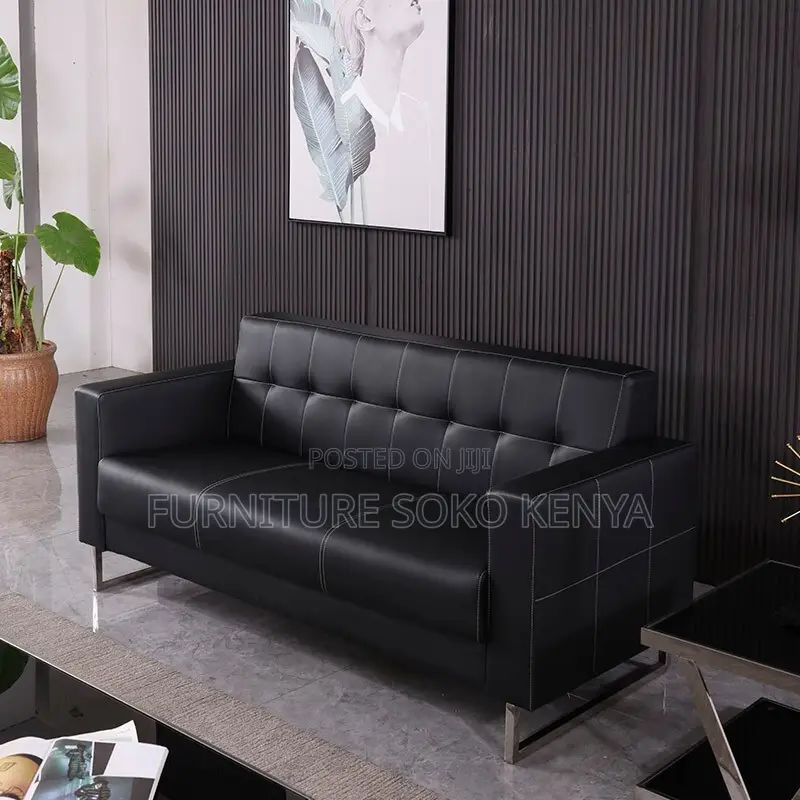 Office Sofa : Leatherette Executive Office Sofa Set (3+1+1 )