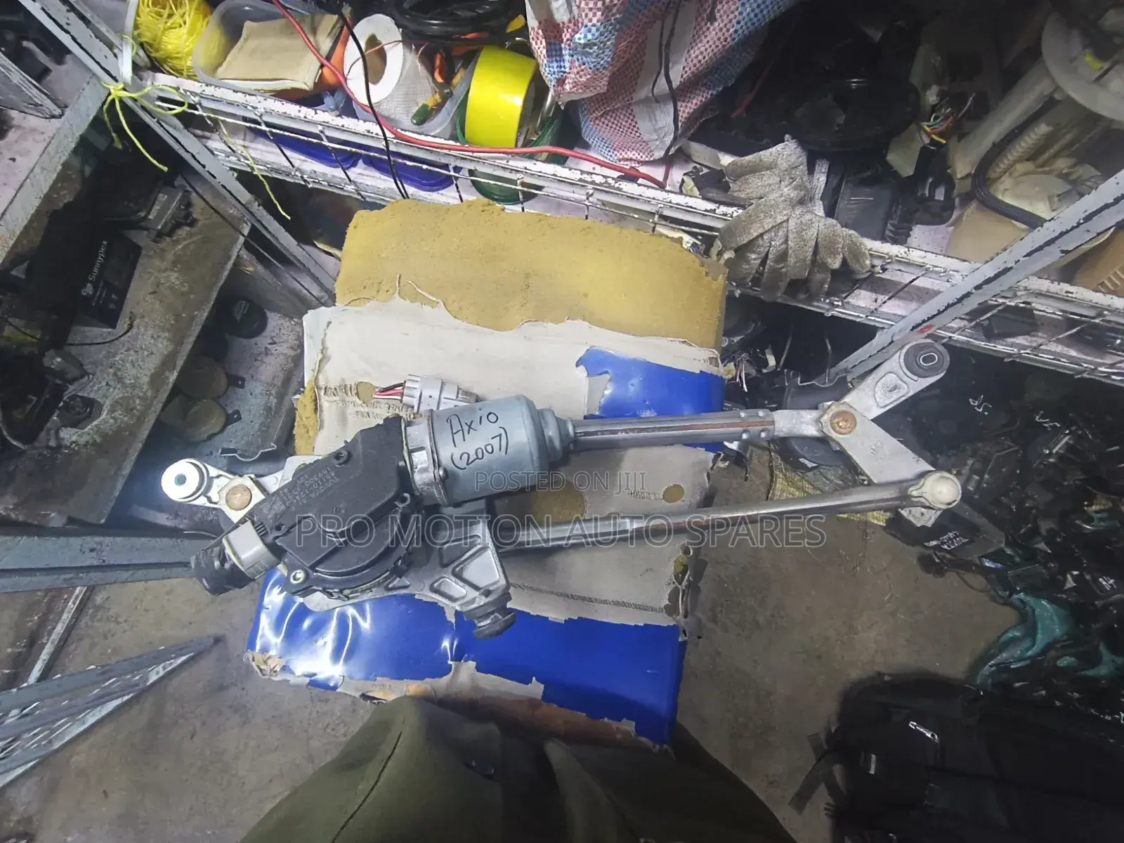 Toyota Corolla Axio / Fielder Front Wiper Motor With Linkage Assembly