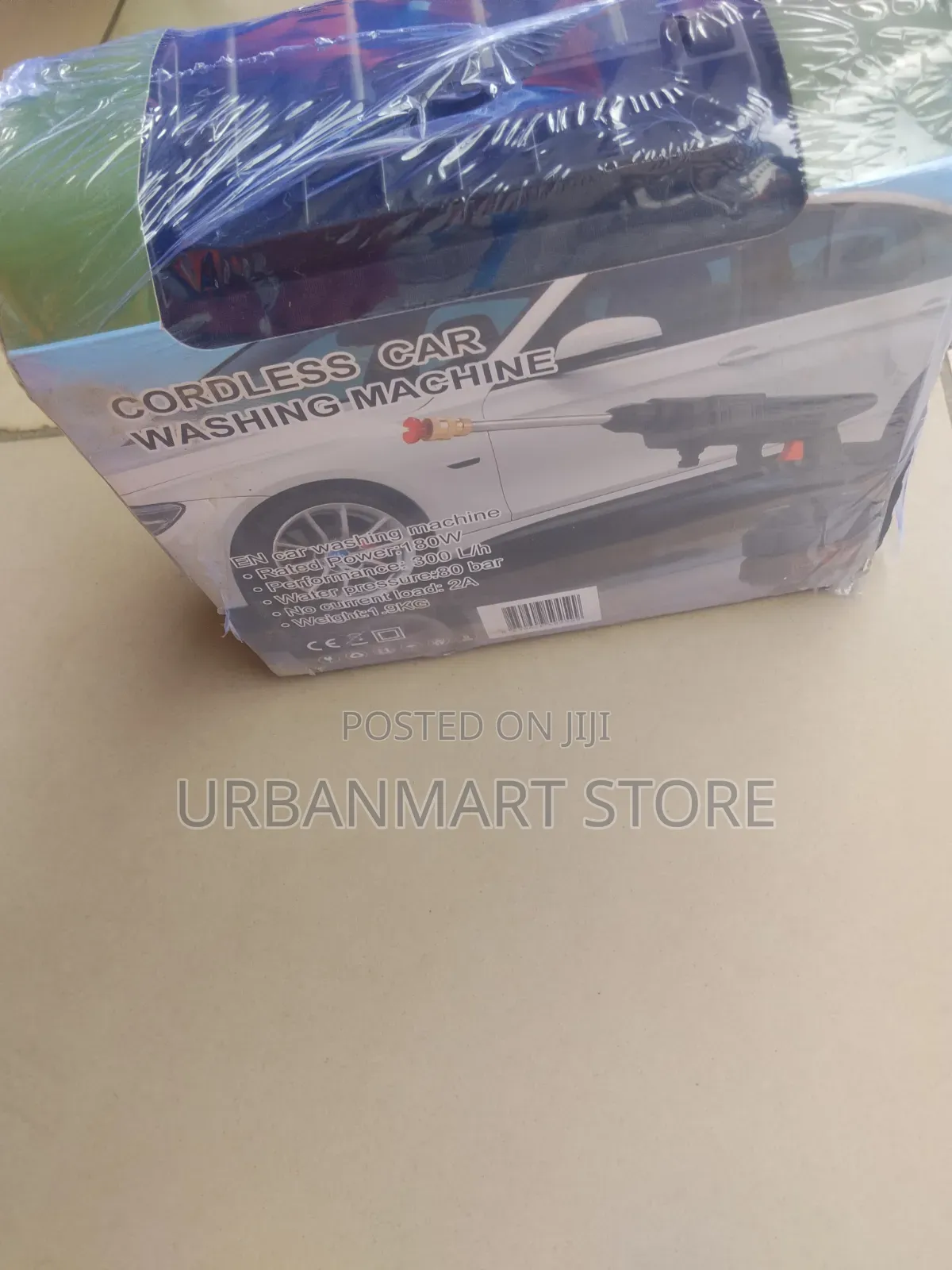 36V Cordless Car Wash Gun Machine With High Pressure Spray