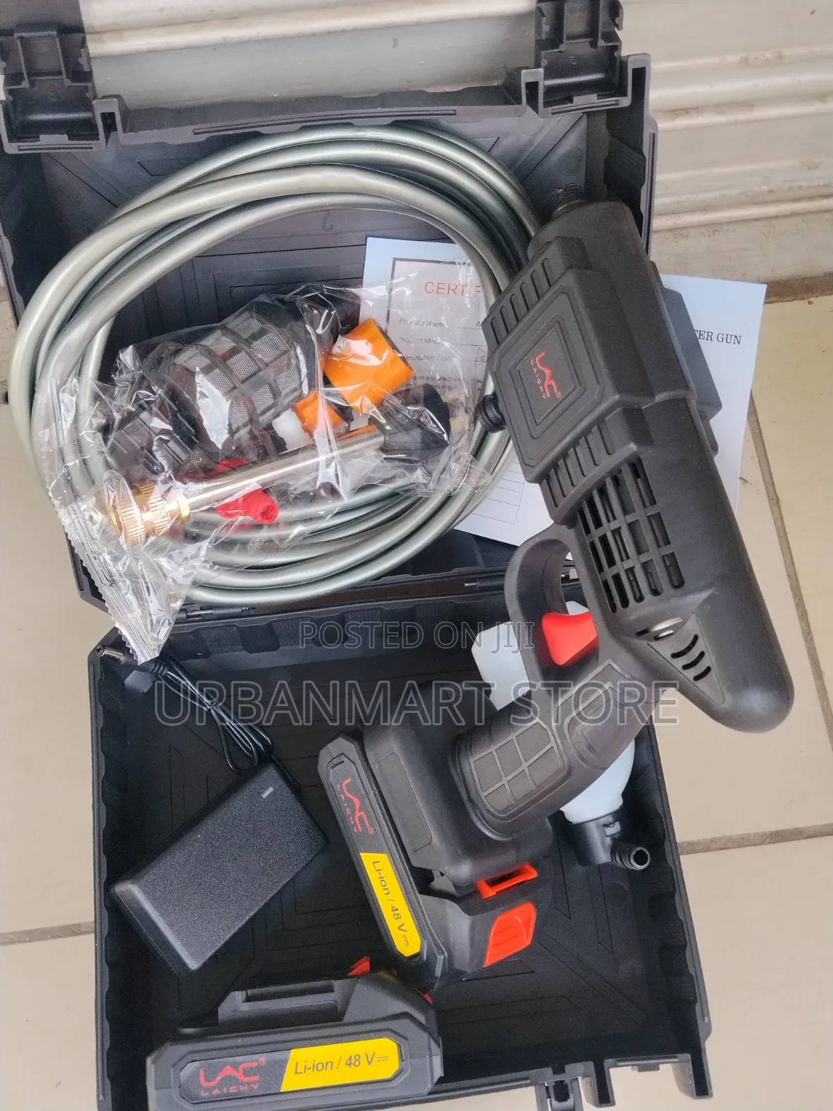 48V Cordless High Pressure Water Gun