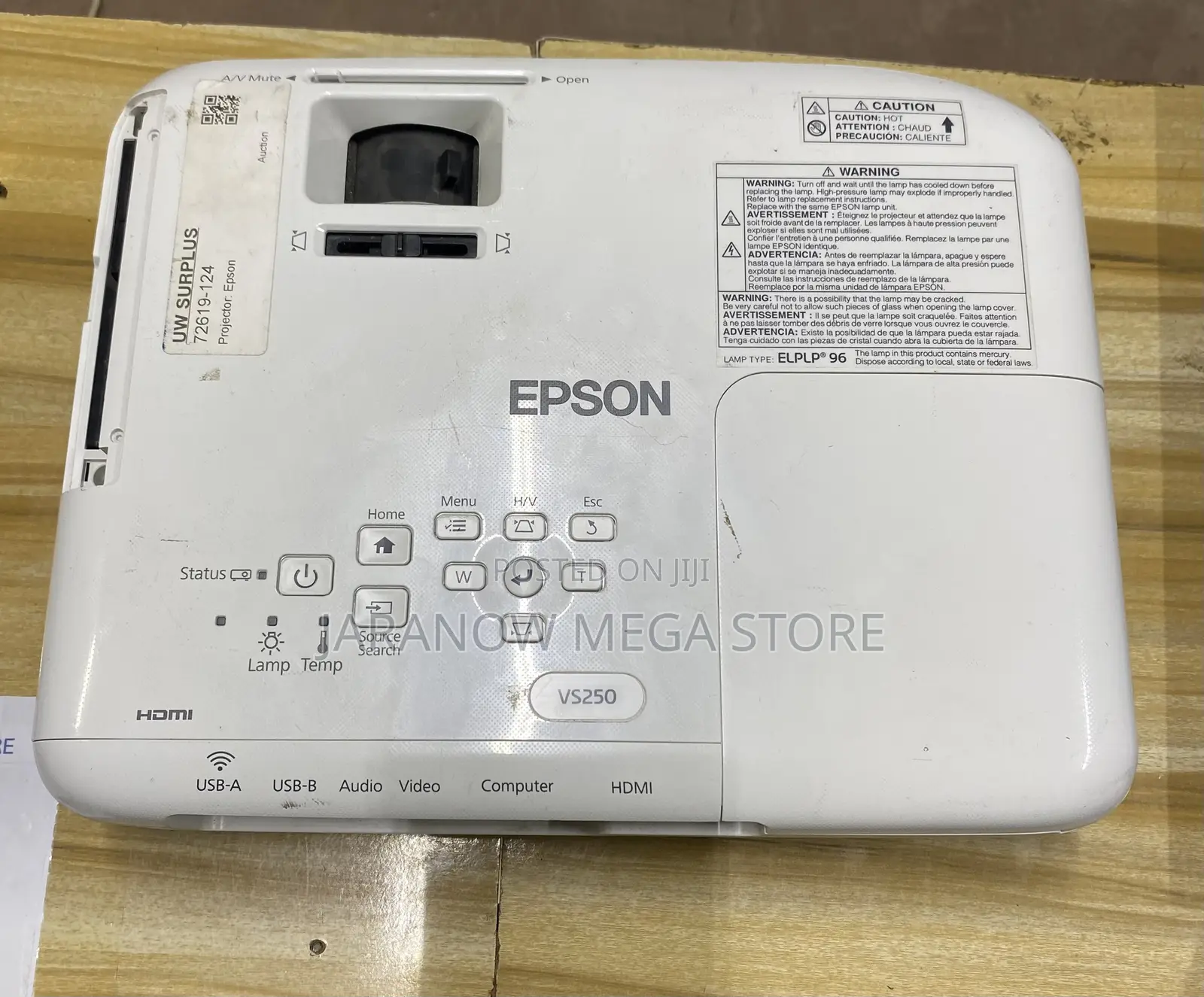 ​Epson EX3260 SVGA 3LCD Projector – Excellent Condition (0 Lamp Hours
