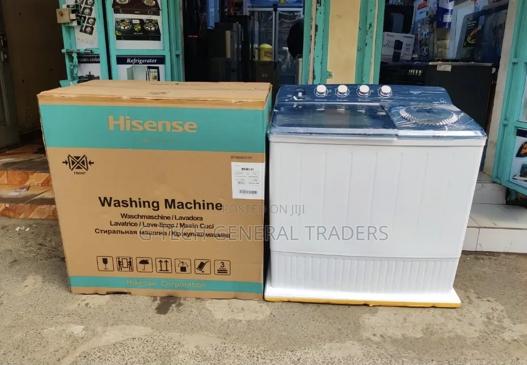 Hisense WSBE141 14kg Twin Tub Semi-Automatic Washing Machine