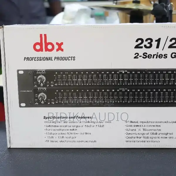 DBX 231/231sub 2 Series Graphic Equalizer