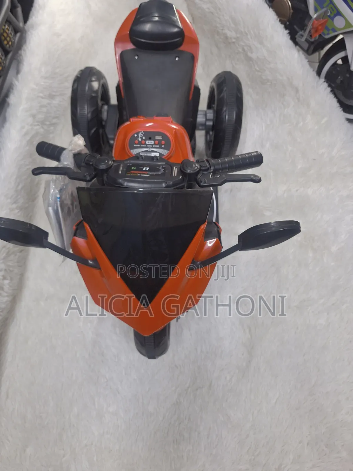 Kids Electric Bike With Music 2_4yrs