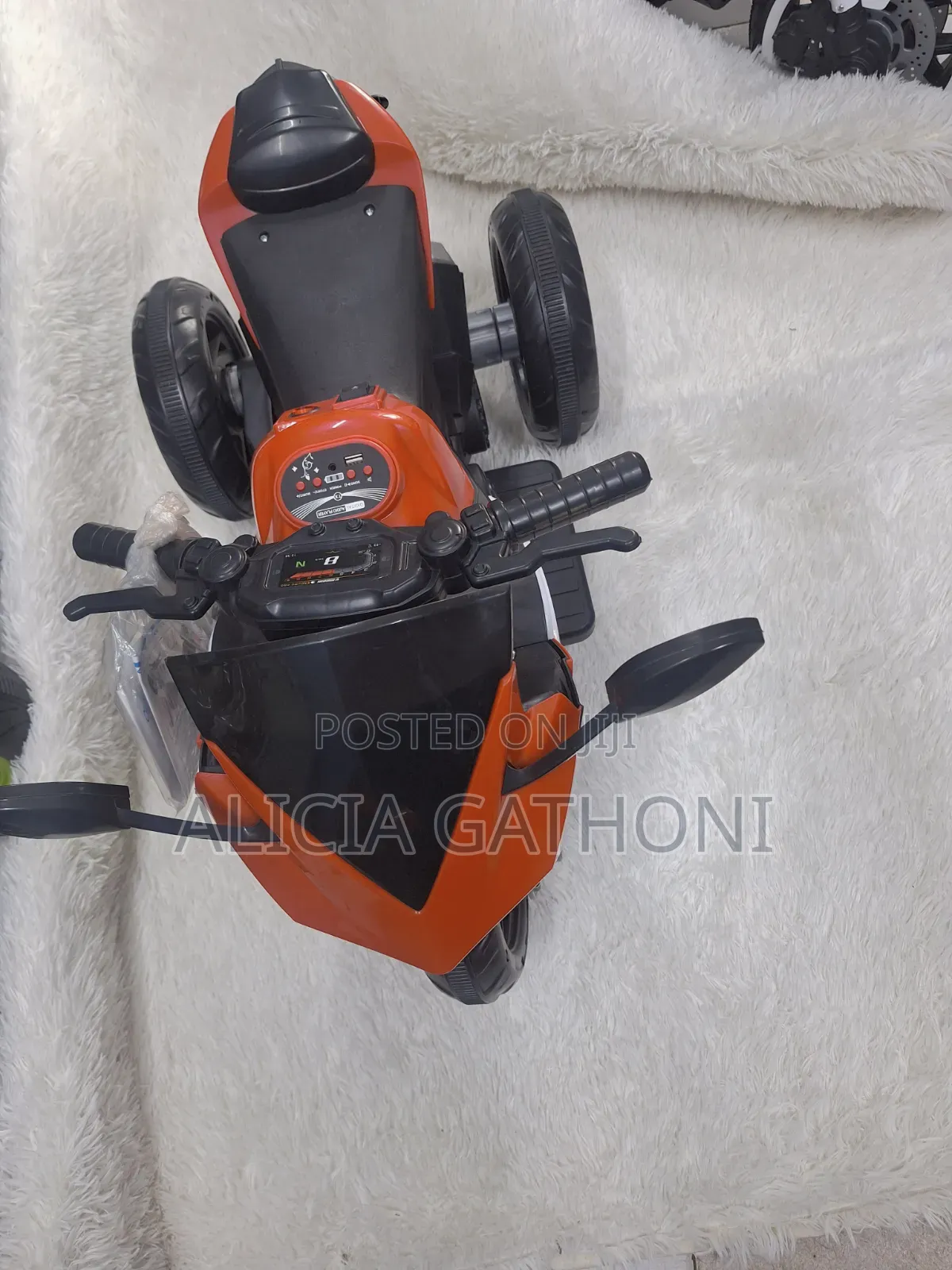 Kids Electric Bike With Music 2_4yrs