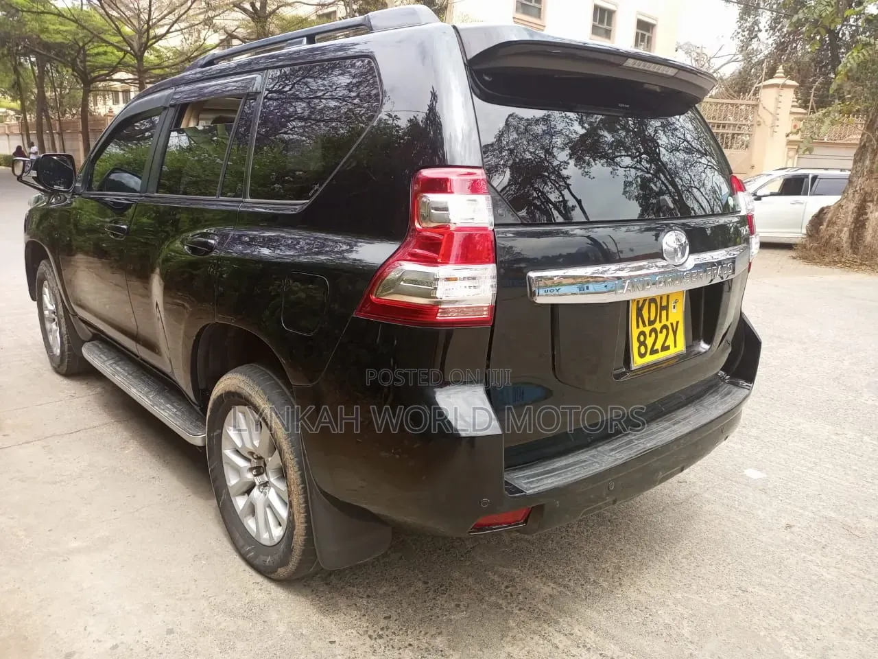 Toyota Land Cruiser Prado 2015 Matt Black