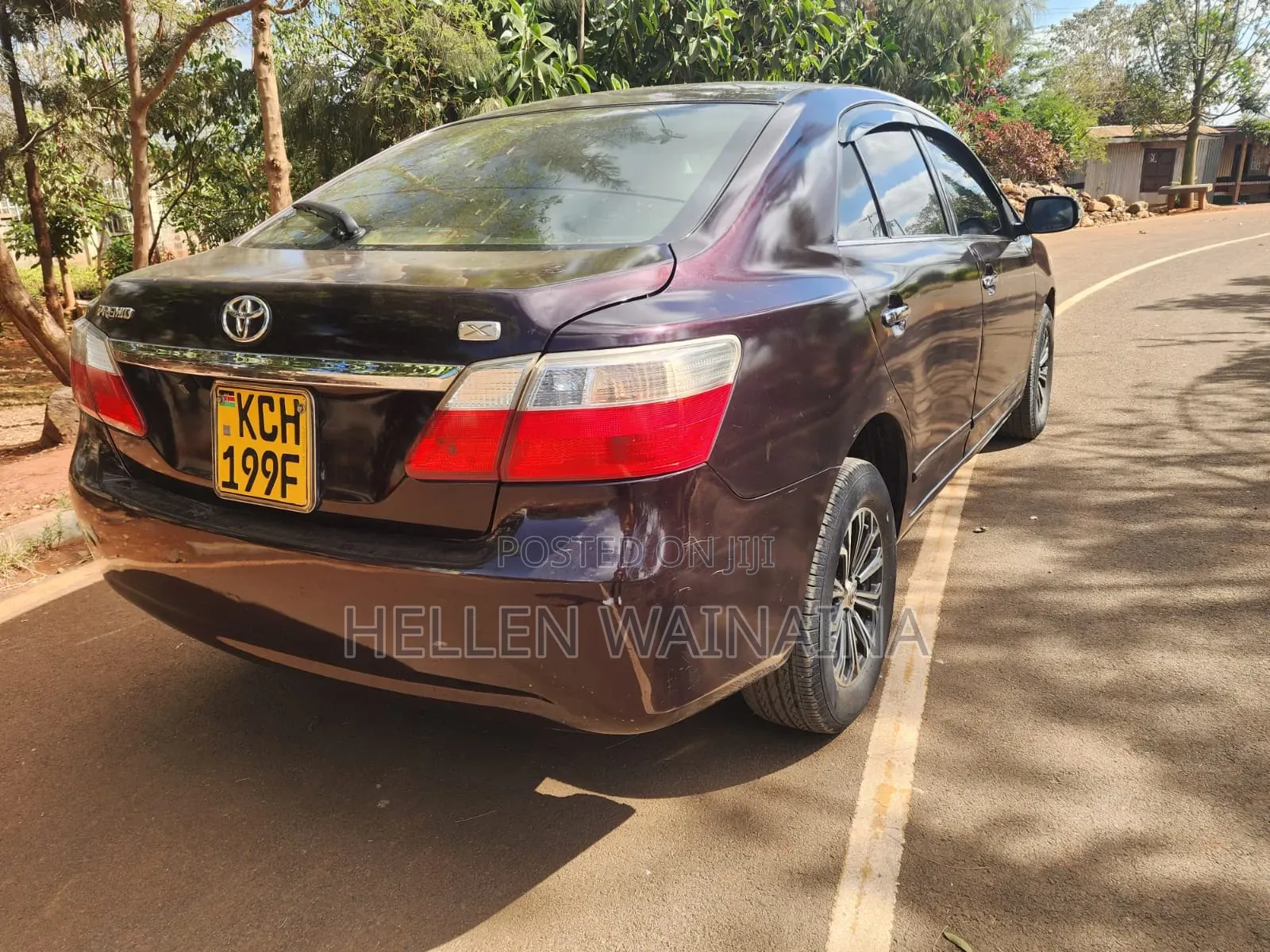 Toyota Premio 2009 Maroon