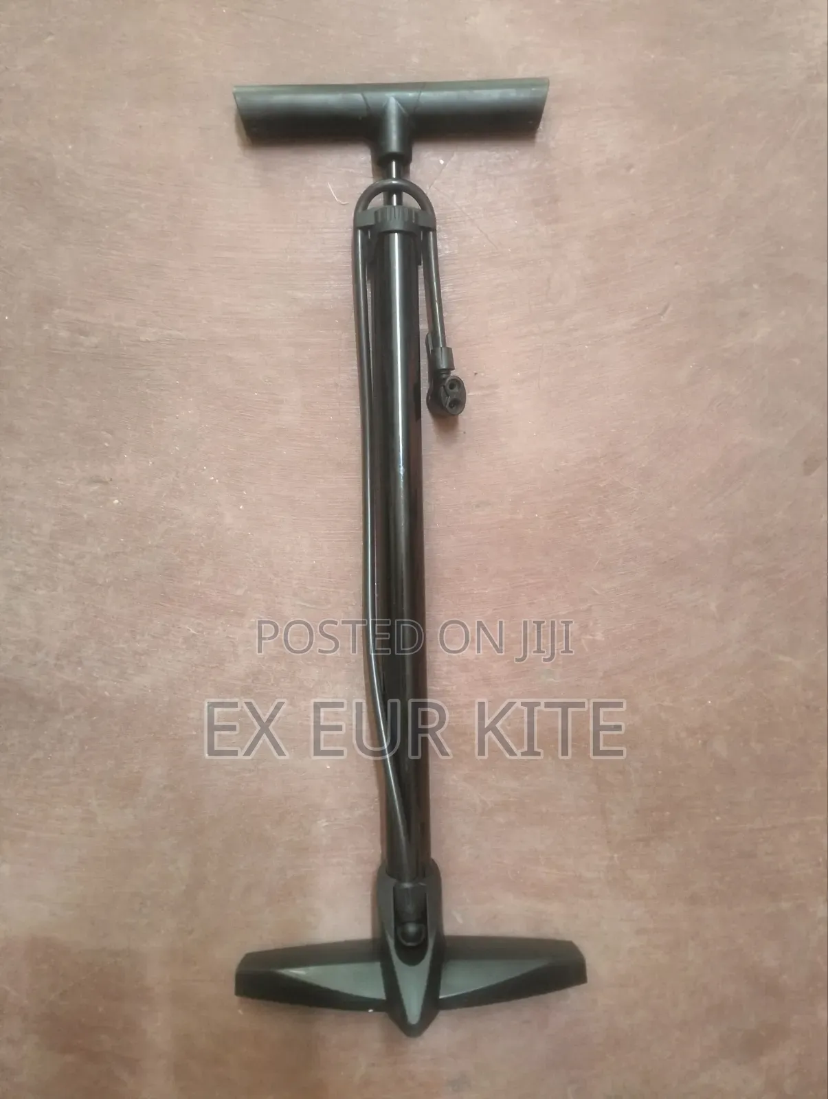 Floor Pump Bicycle With Universal Nozzle