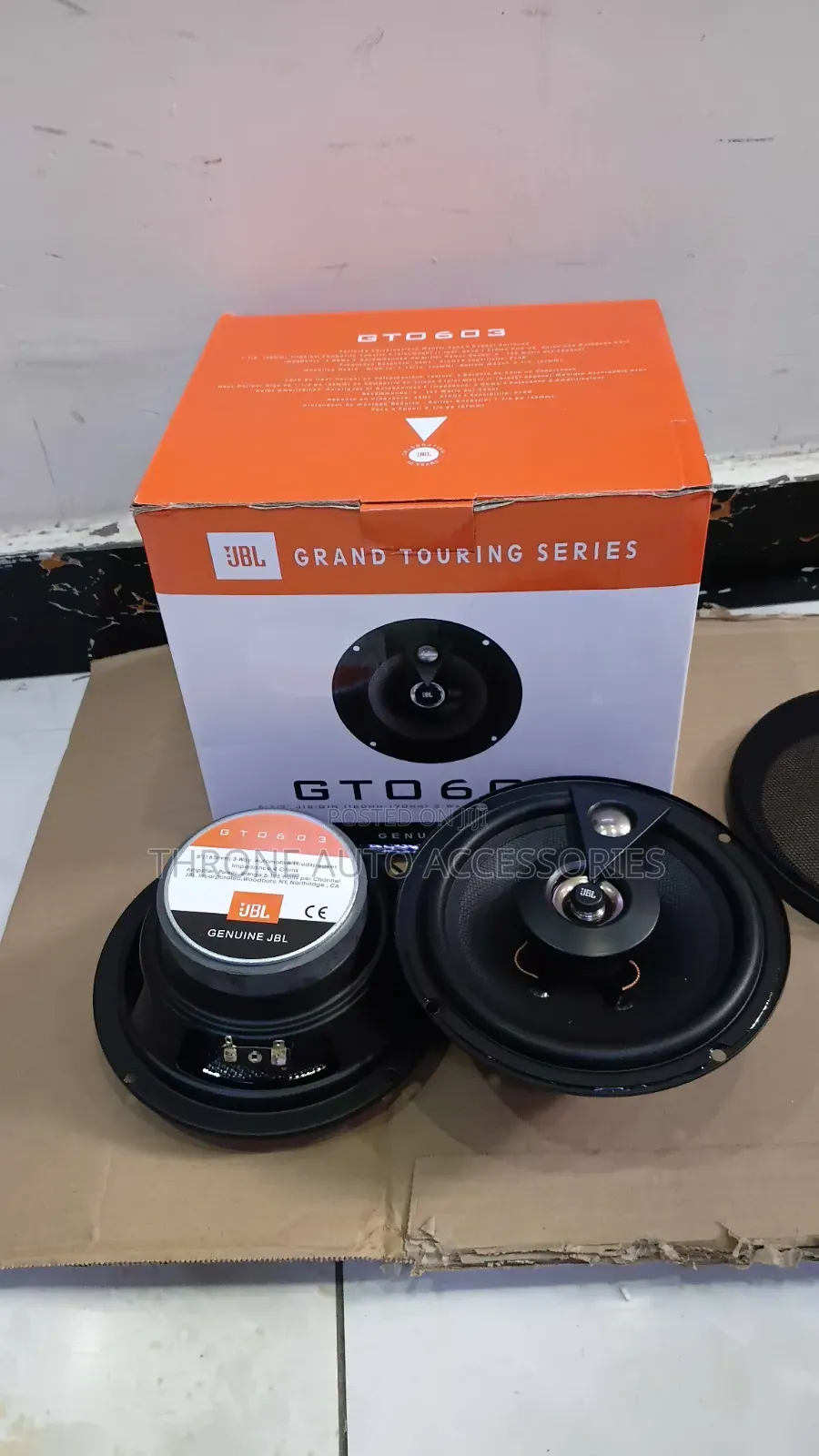 GTO 603 JBL 6 Inch Car Door Speakers 3 Way