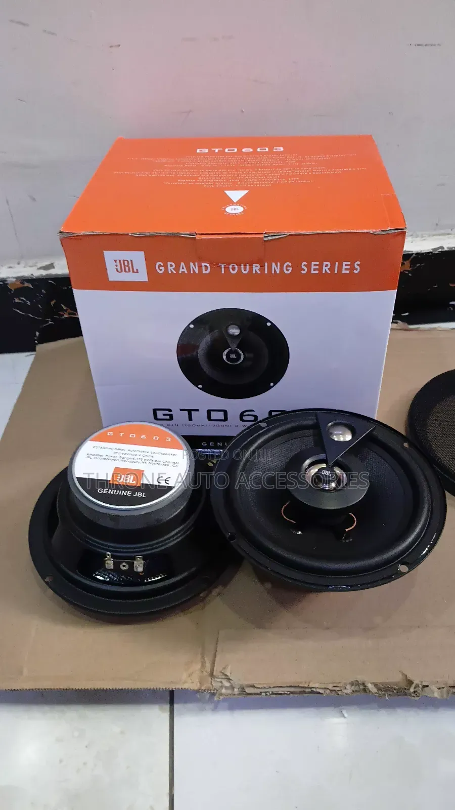 GTO 603 JBL 6 Inch Car Door Speakers 3 Way