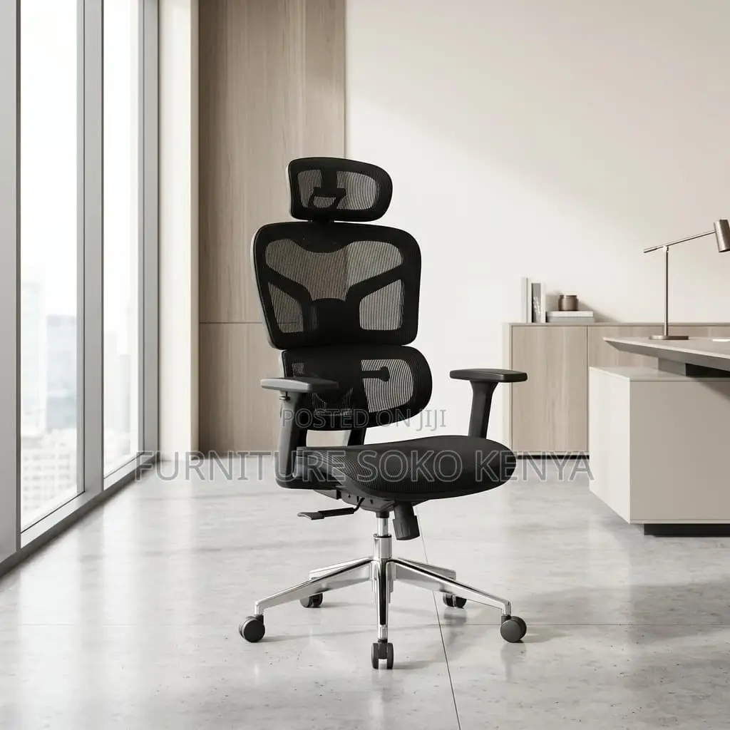 Office Chair : Orthopedic High Back Boss Mesh Seat