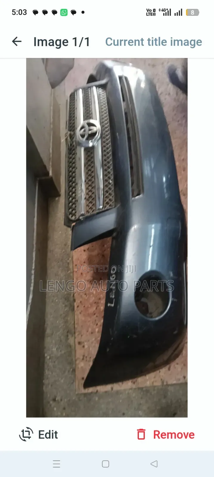 Klugger Front Bumper