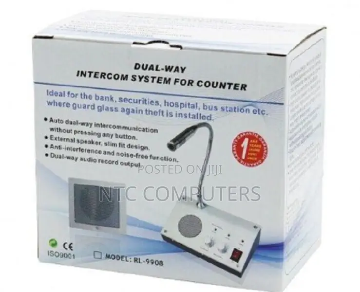RL-9908 Dual-Way Intercom System