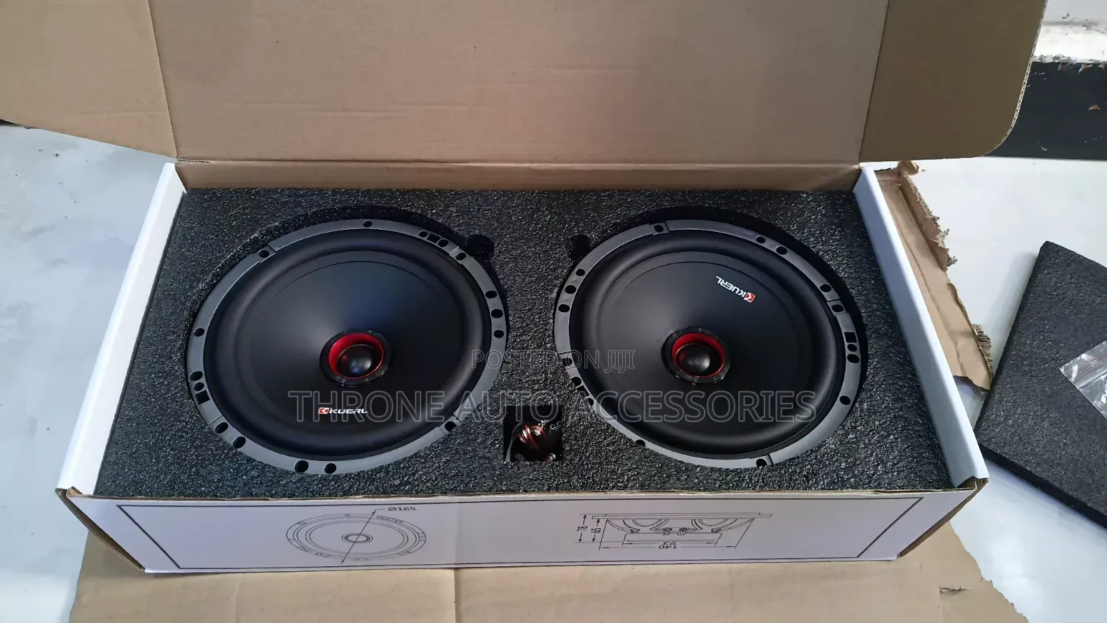 KUERL 6 Inch Car Door Speakers K-689a