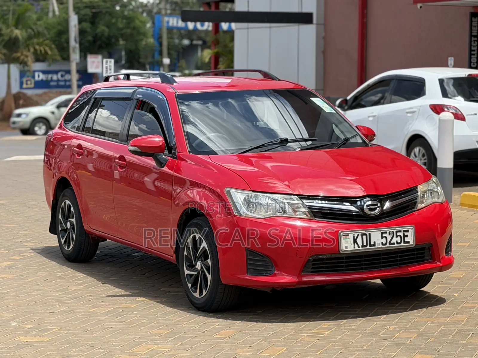 Toyota Corolla Fielder 2014 Red