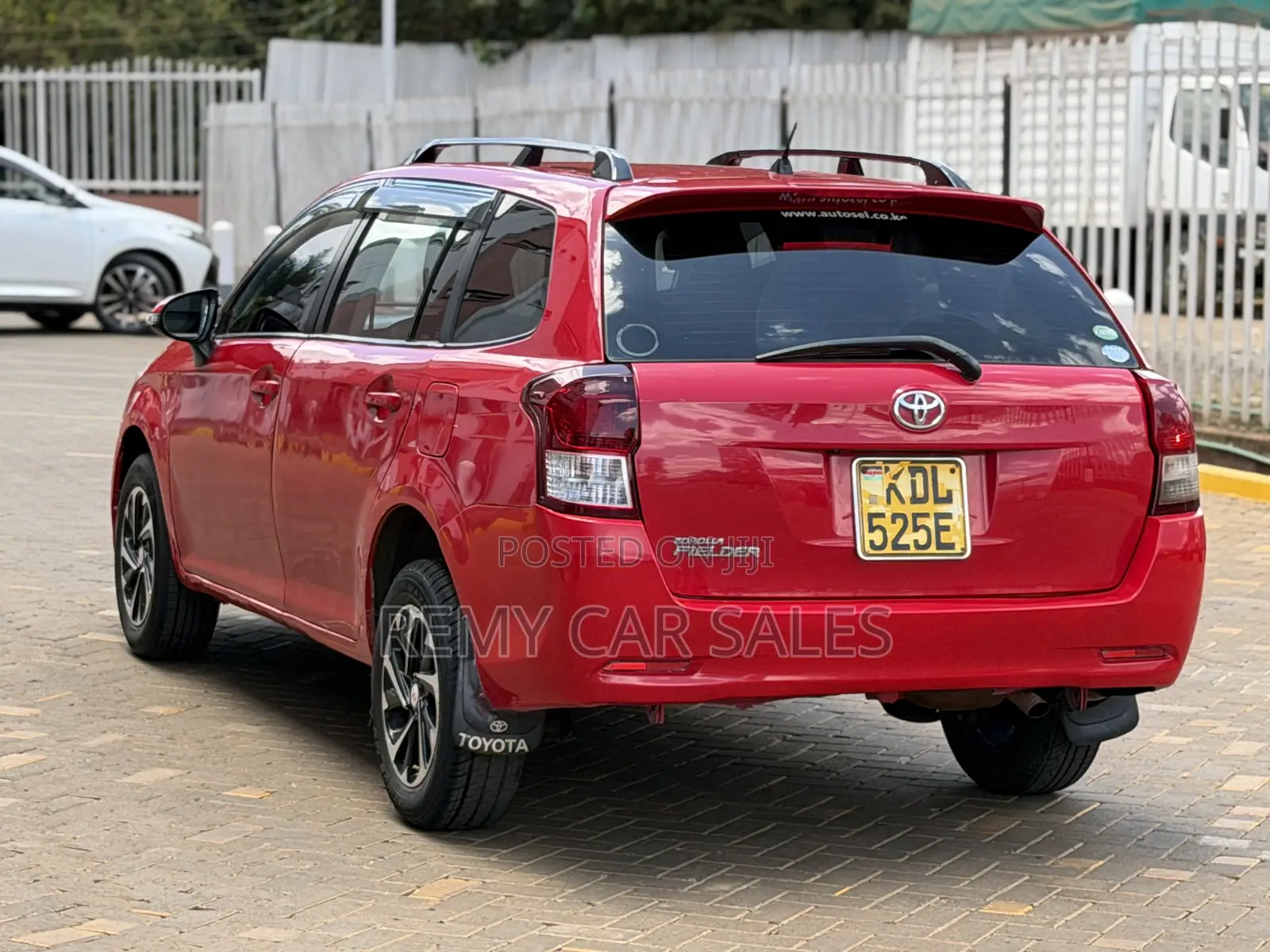 Toyota Corolla Fielder 2014 Red