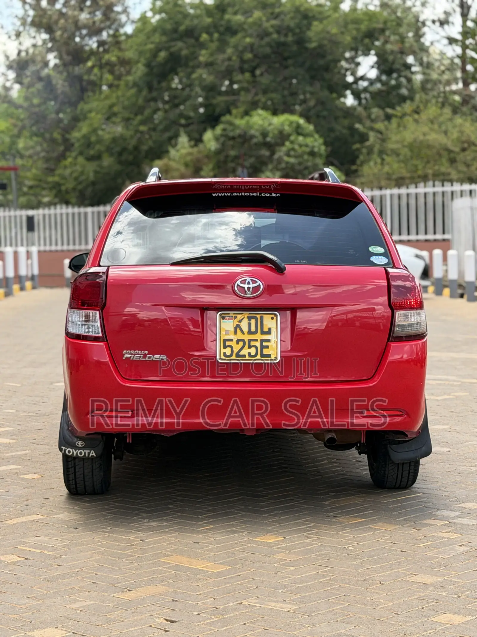 Toyota Corolla Fielder 2014 Red