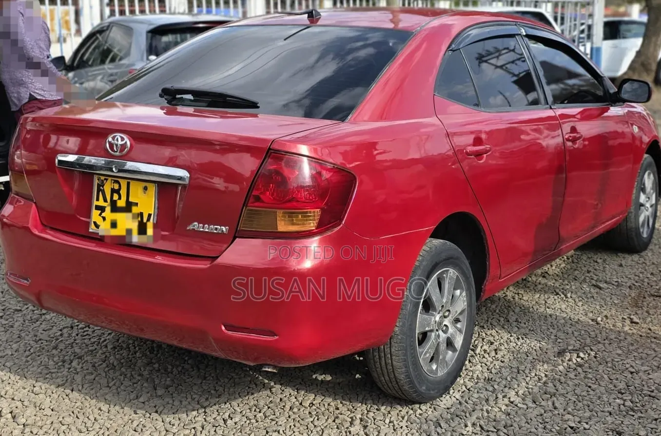 Toyota Allion 2007 Red