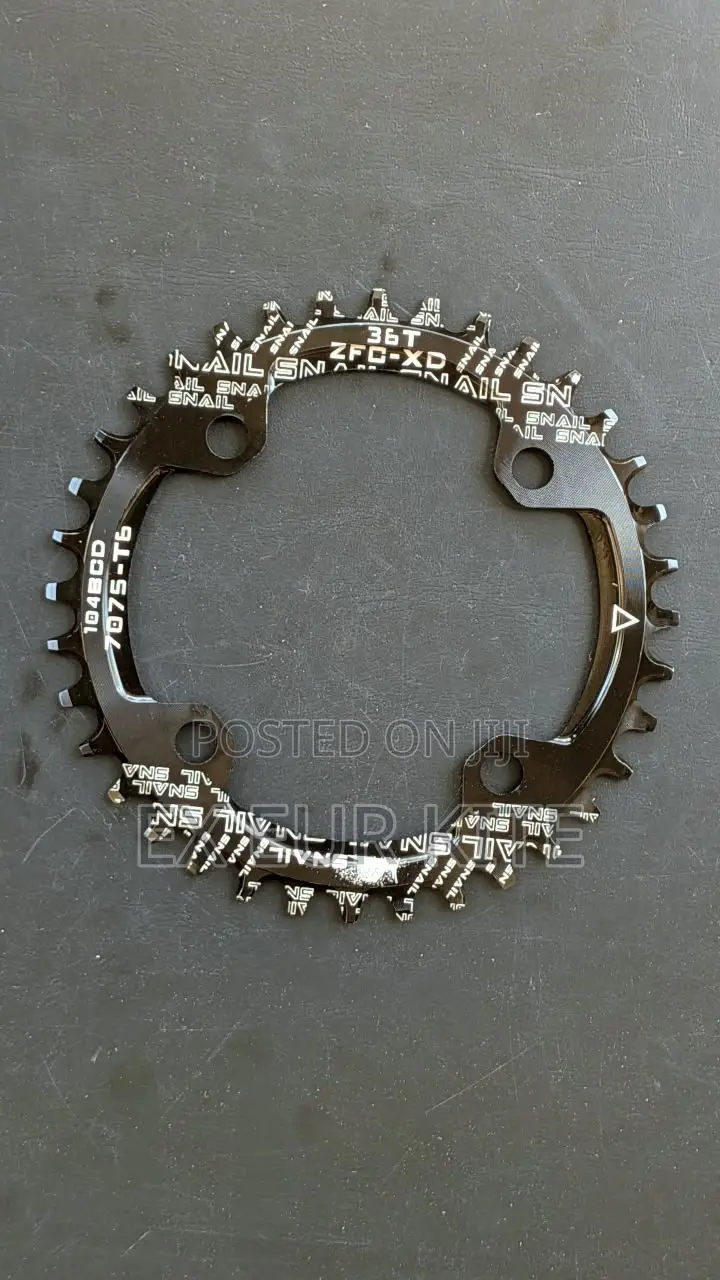1by Chainrings 34T to 38T 104 BCD Snail