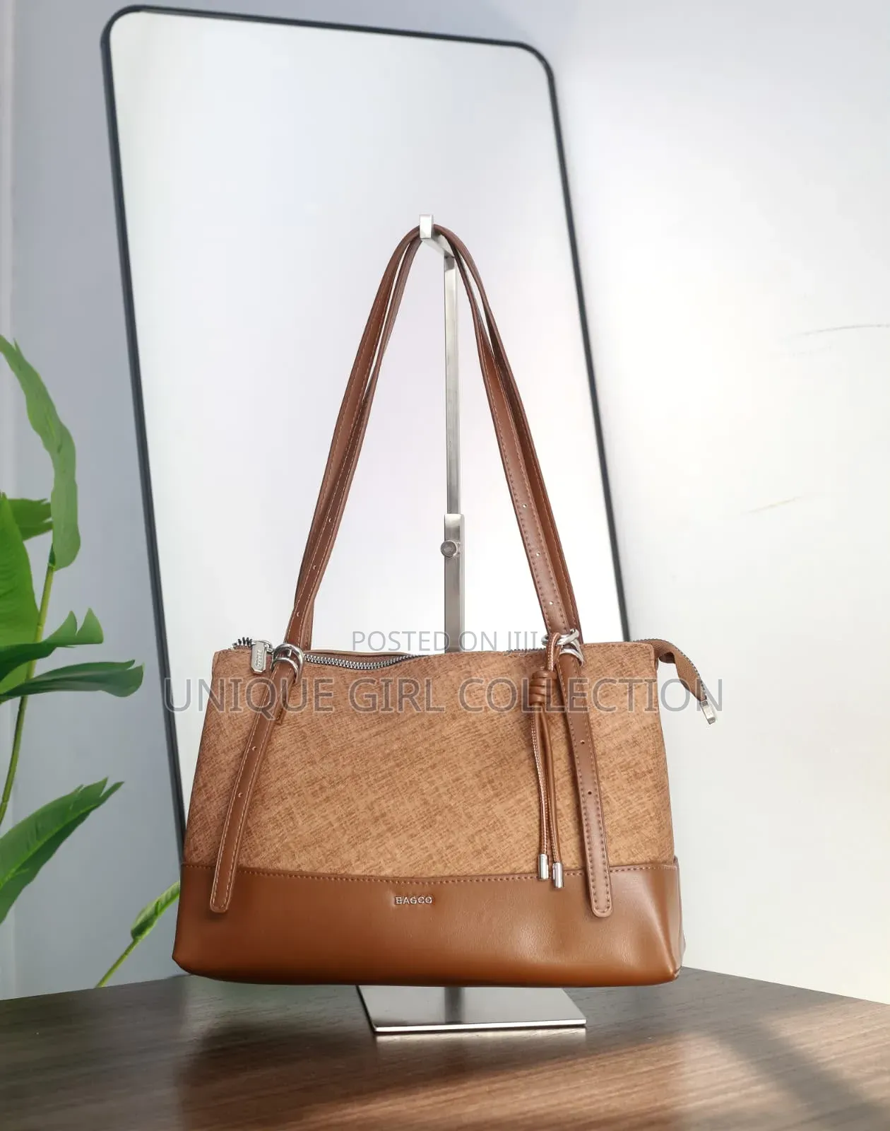 BAGCO Ladies Classic Shoulder Bags – Premium Textured Finish