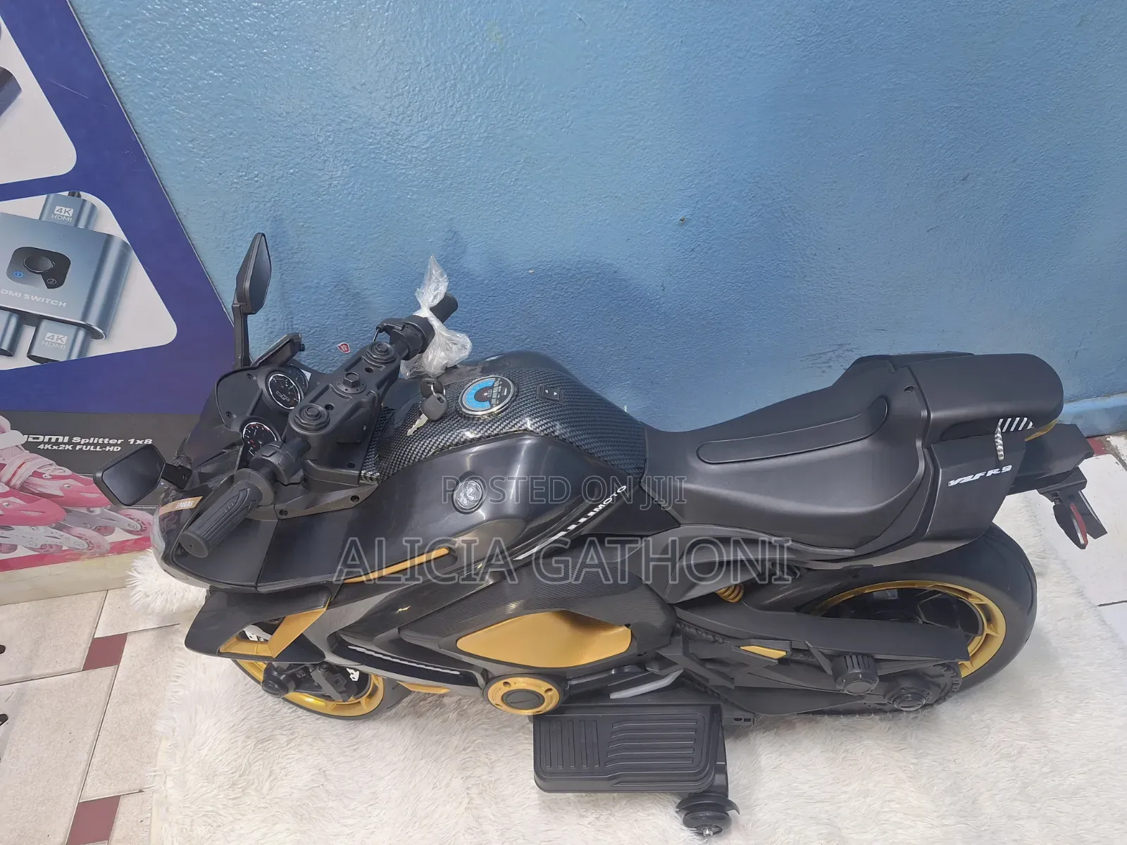 2_12yrs Kids Electric Bike With Music +Keys