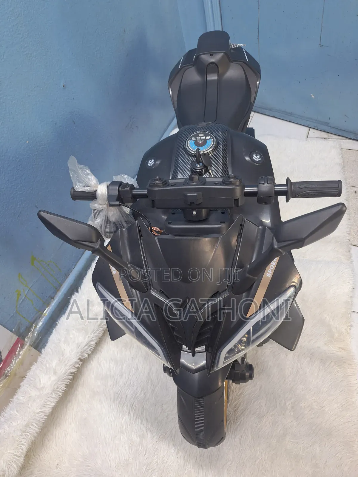 2_12yrs Kids Electric Bike With Music +Keys