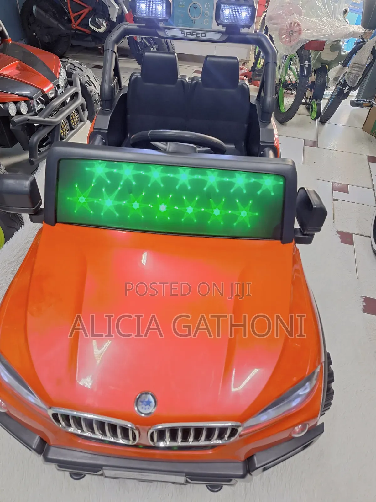 Kids Car With Remote 2 to 7 Yrs With Light
