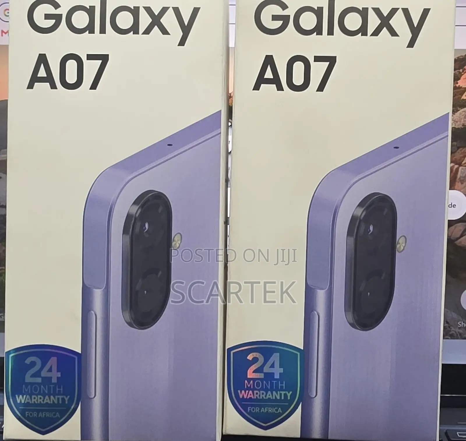 New Samsung Galaxy A07 128 GB Purple