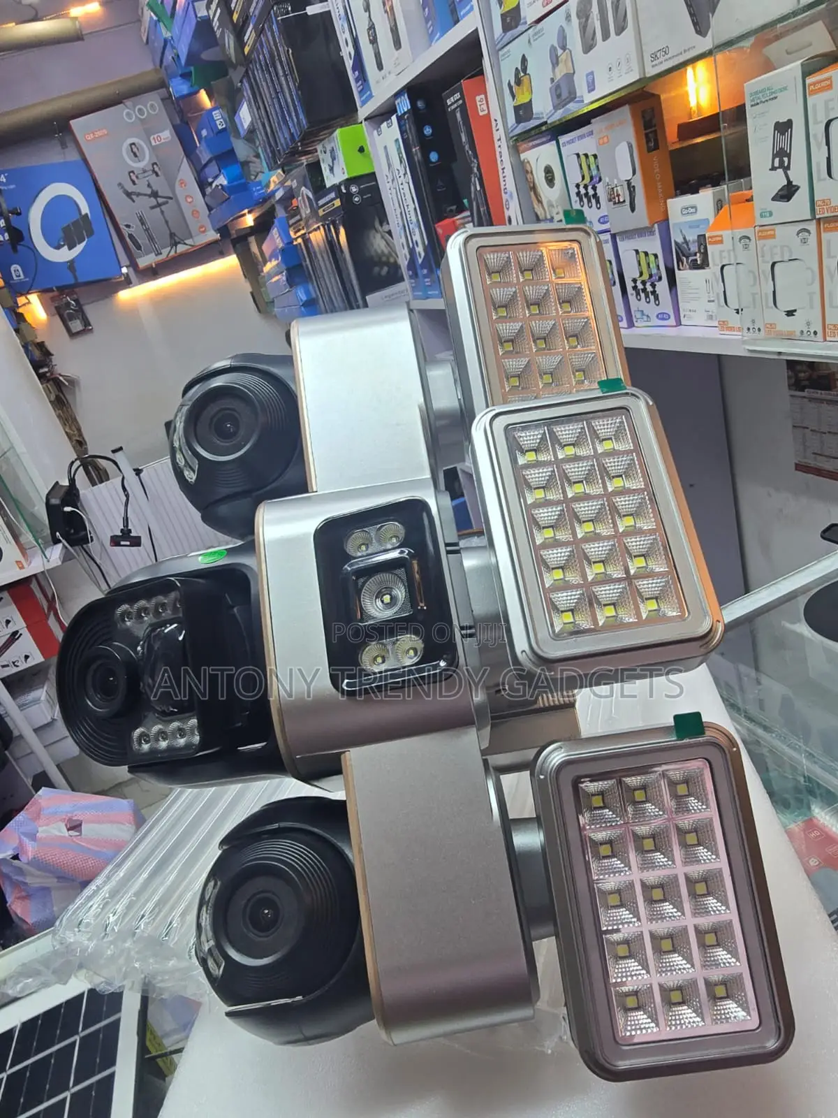 V380 VTS30 Solar CCTV Camera With 4G LTE and WiFi
