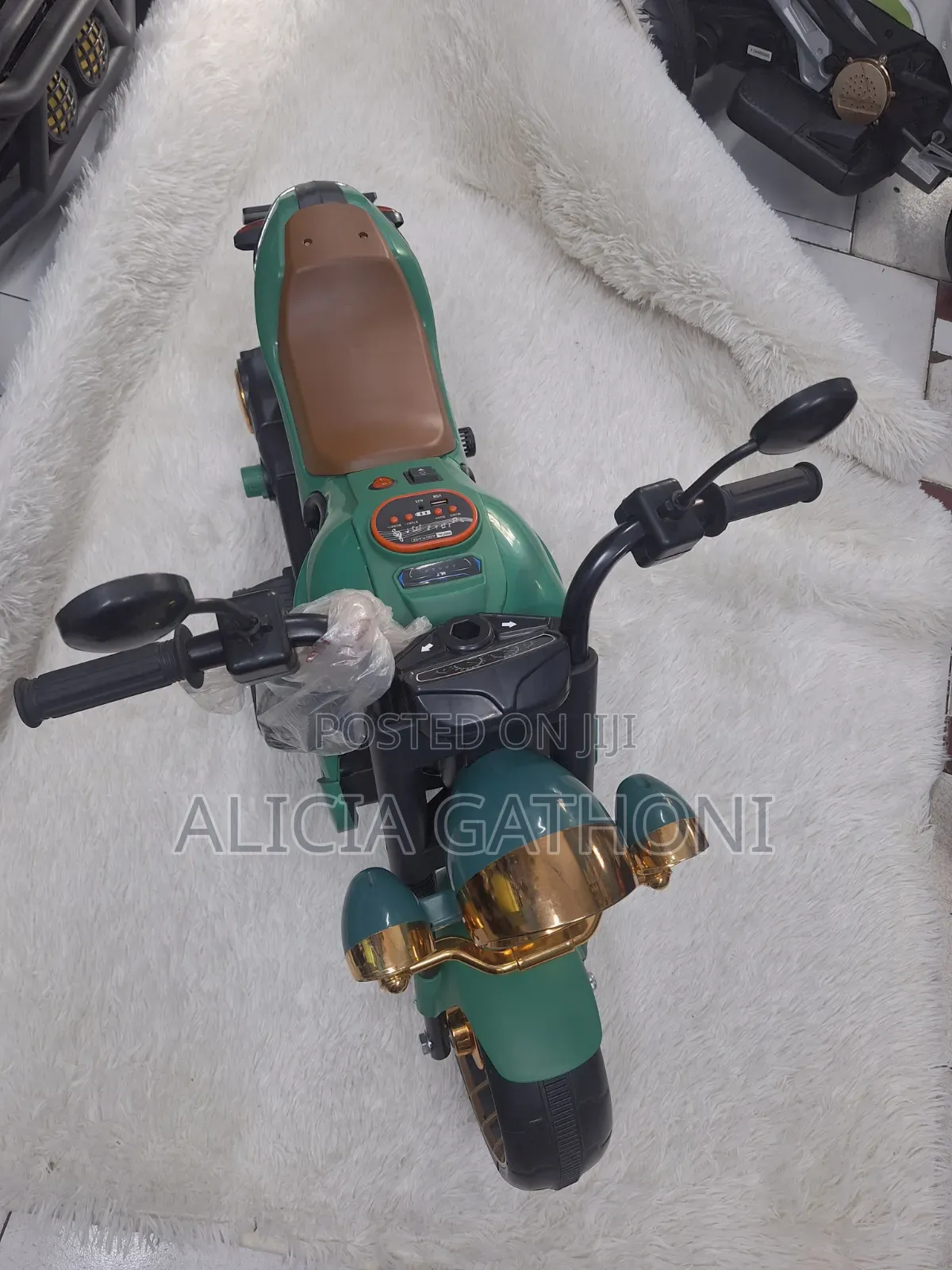 2_4yrs Kids Electric Bike With Music +Light