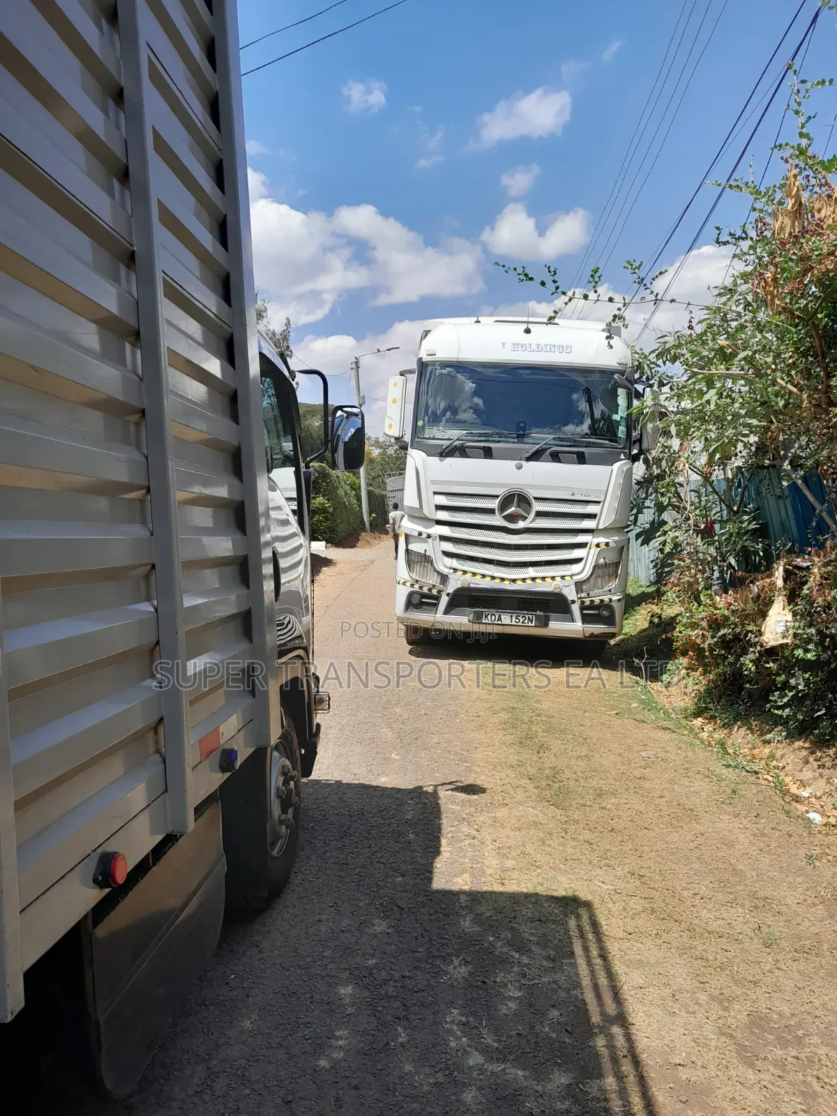 Transport .Available Within Industrial Area.Kampala Rd,lunga Lunga.30T