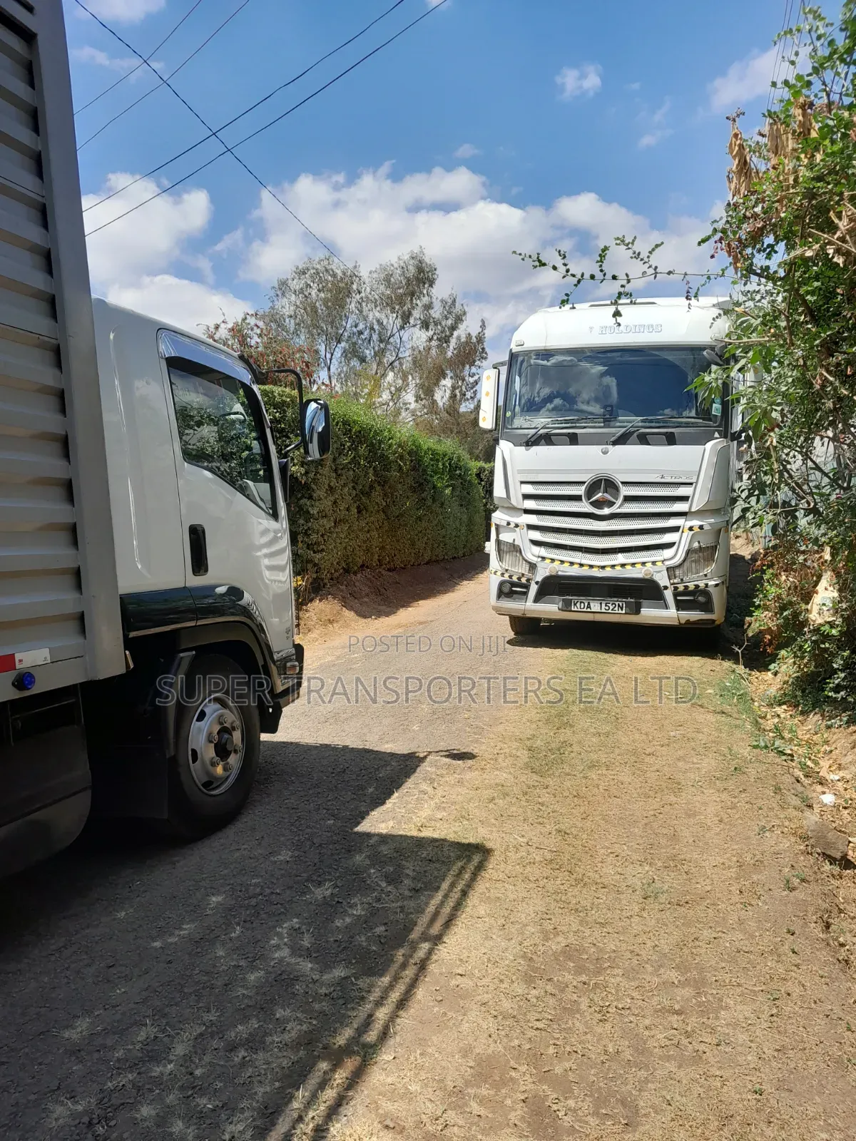 Transport .Available Within Industrial Area.Kampala Rd,lunga Lunga.30T