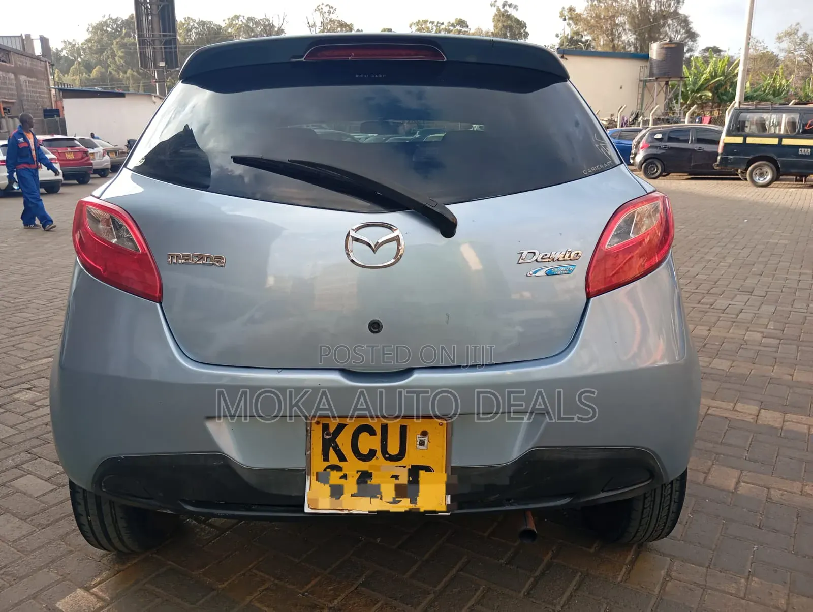 Mazda Demio 2012 Blue