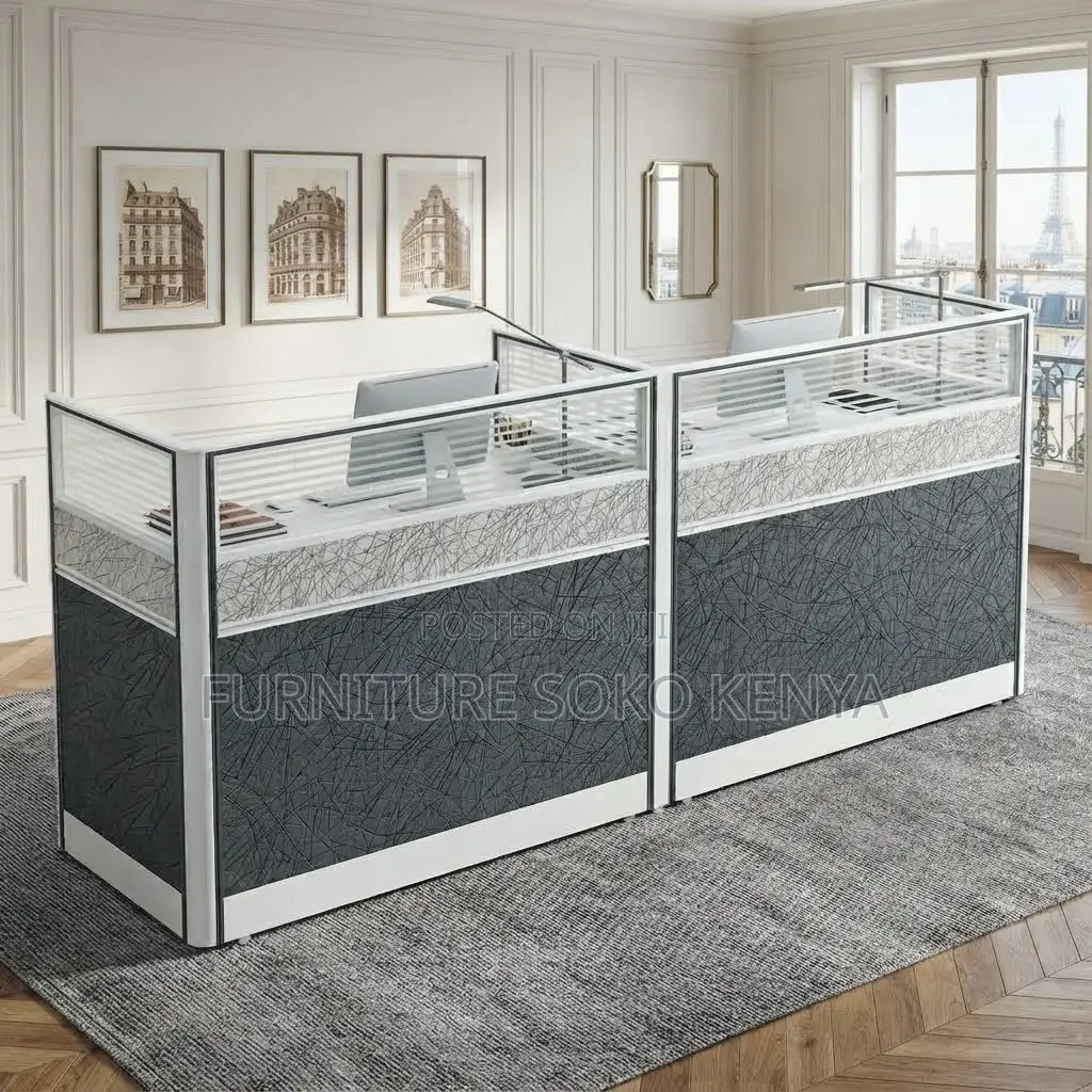 Office Workstation; 2-Way Workstation 2.4m X 0.6m