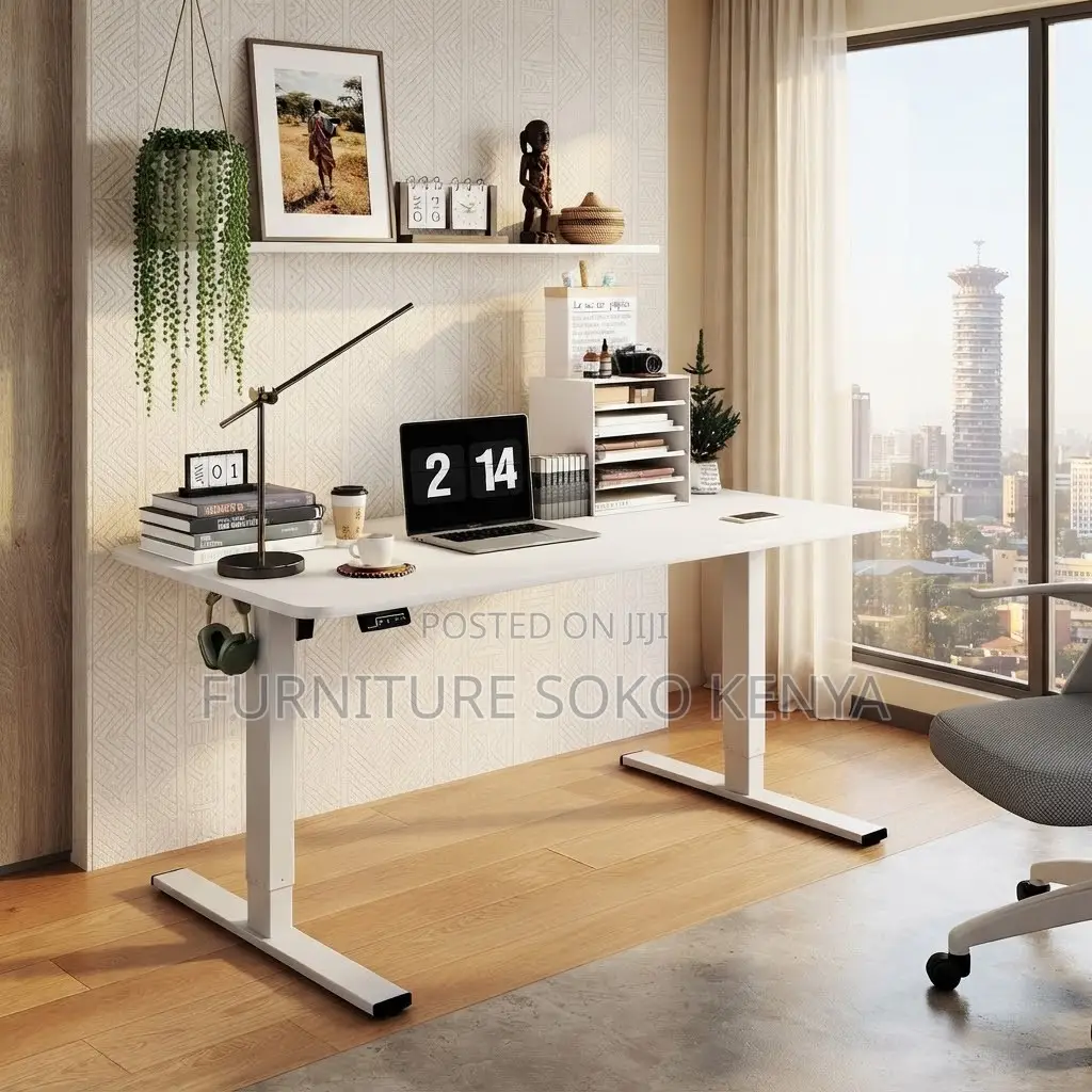 Electric Desk; 1.2 Meter - Electric Height Adjustable Office Desk