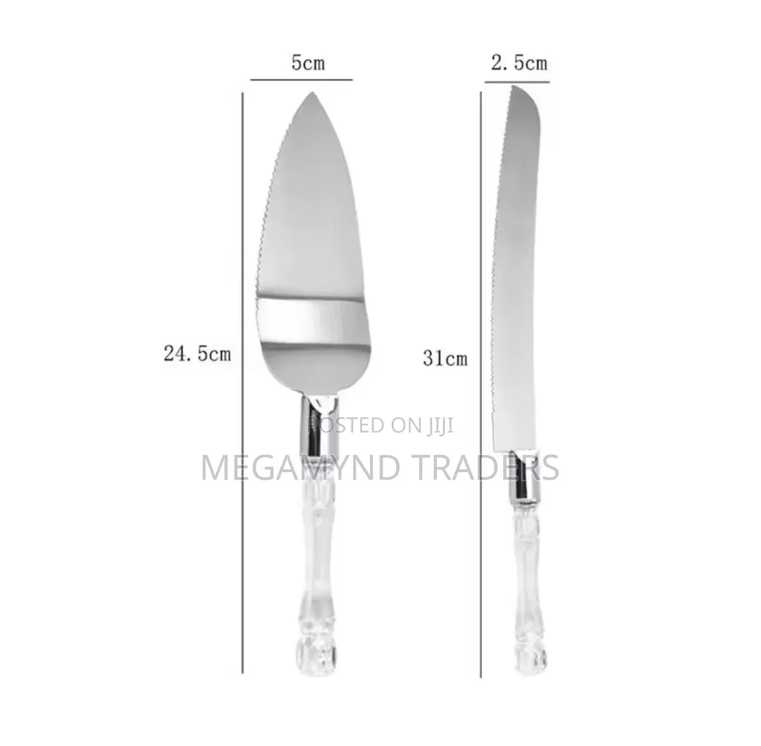 Stainless Steel Cake Cutter and Pie Spatula / Cake Knife