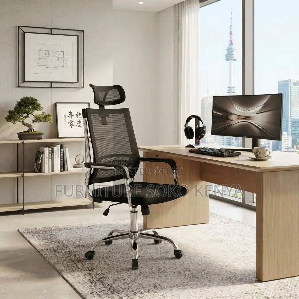Office Chair; Director's High Back Ergonomical Chair