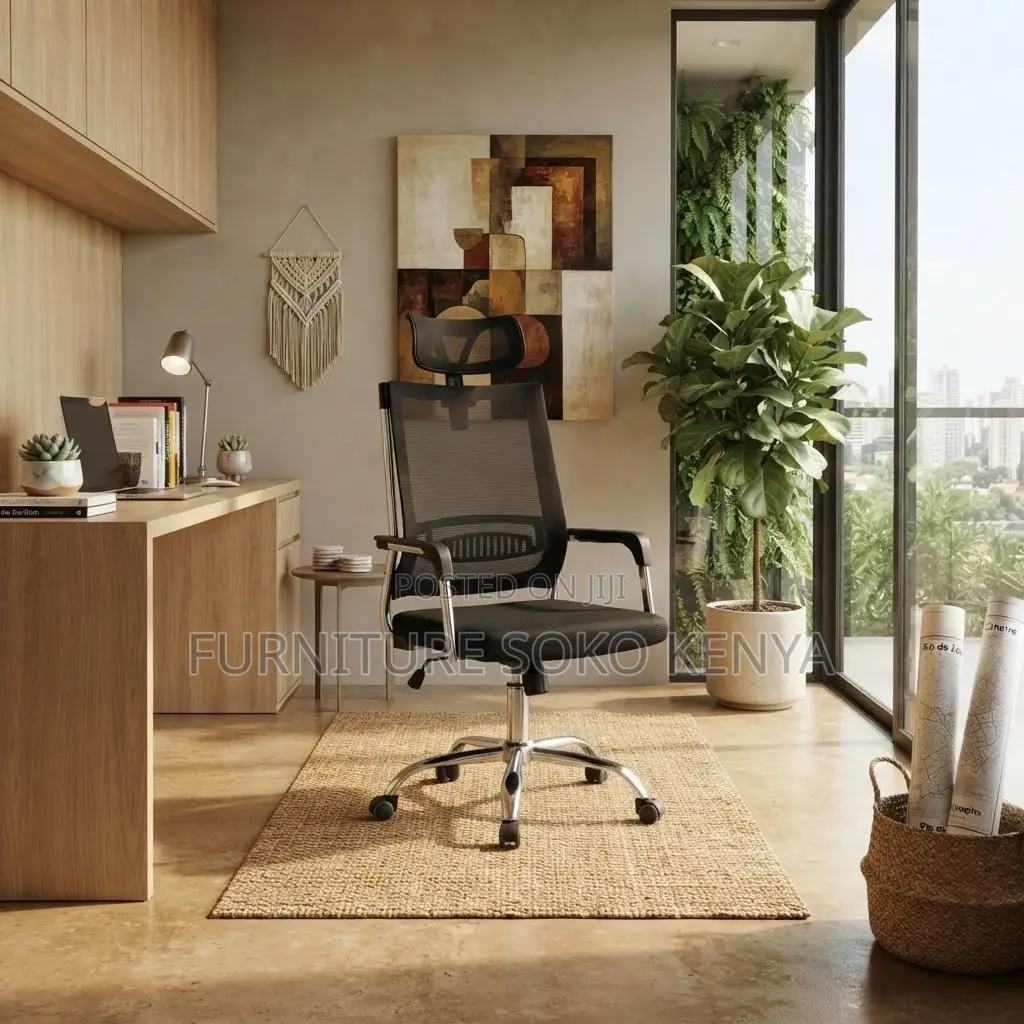 Office Chair; Director's High Back Ergonomical Chair