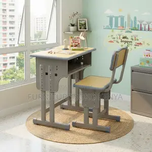 Kids Study; Adjustable Kids Study Table and Chair Set