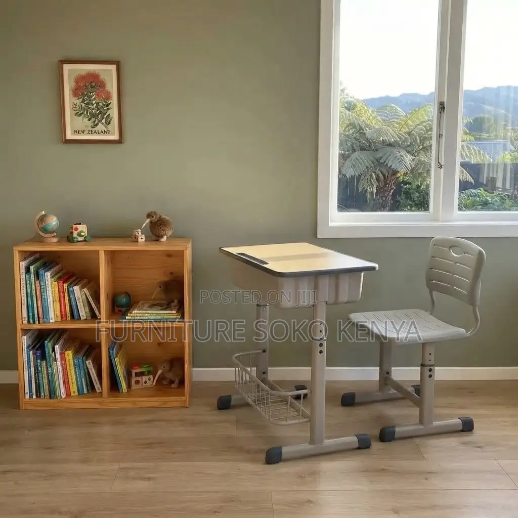 Kids Study; Adjustable Kids Study Table and Chair Set