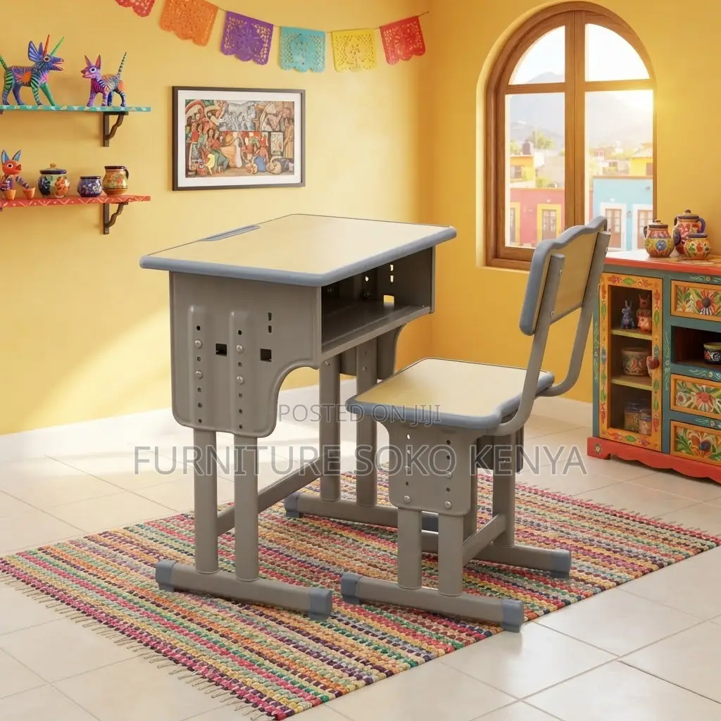 Kids Study; Adjustable Kids Study Table and Chair Set