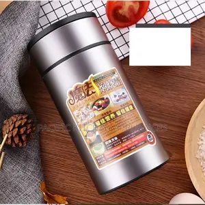 Food Flask-Insulated Vacuum Thermos- 800ml -Silver