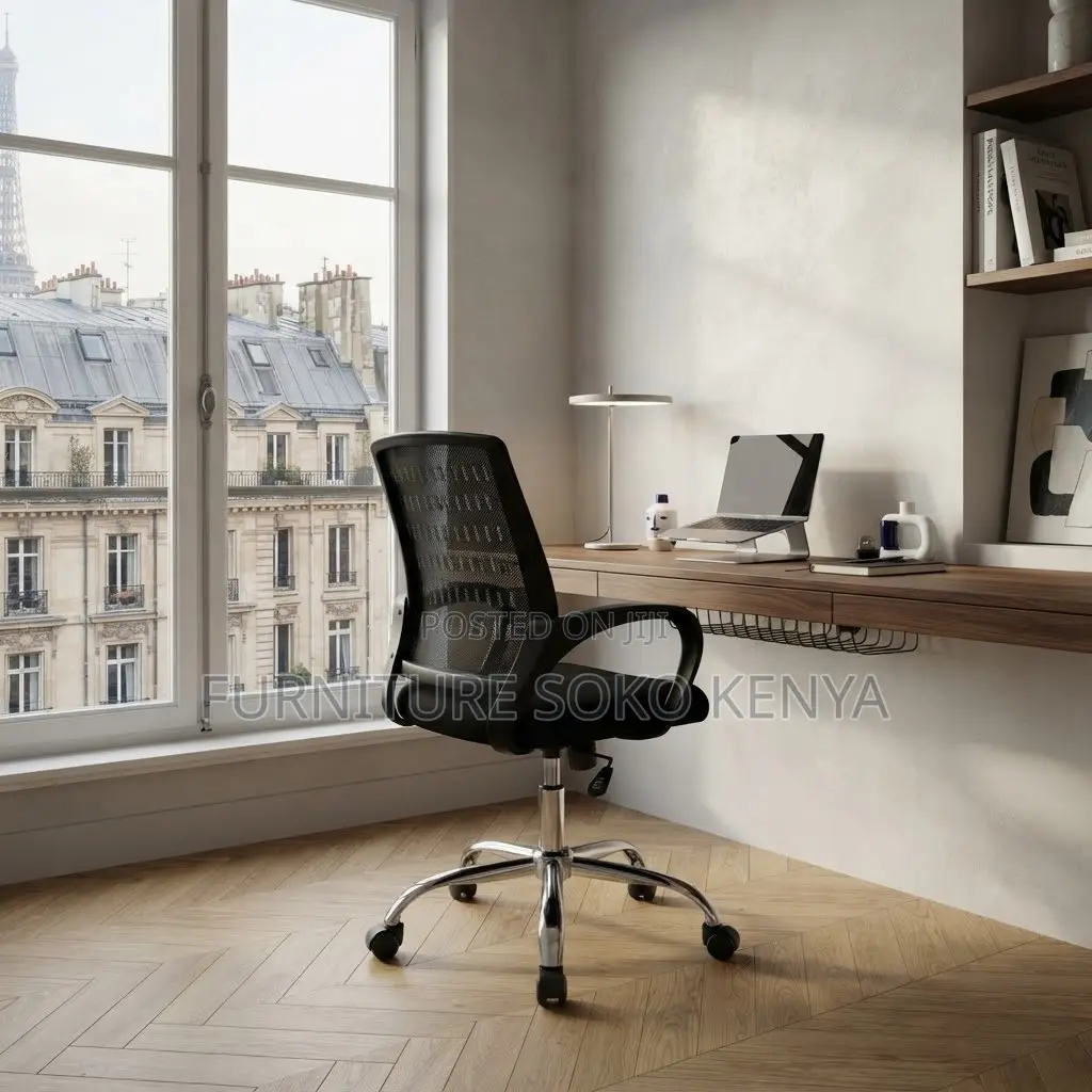 Office Chairs; Adjustable Swivel Strong Mesh Home Chair