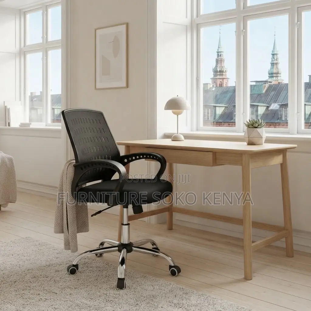 Office Chairs; Adjustable Swivel Strong Mesh Home Chair